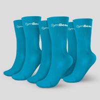 GymBeam Ponožky 3/4 Socks 3Pack Aquamarine