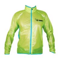 HAVEN Cyklistická větruodolná bunda - RAINSHIELD - zelená/modrá M