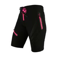 HAVEN Cyklistické kalhoty krátké bez laclu - ENERGY LADY - růžová/černá XS