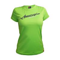 HAVEN Cyklistický dres s krátkým rukávem - AMAZON SHORT - zelená/fialová S