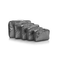 Heys Metallic Packing Cube Charcoal – 5 kusů
