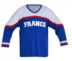 Hokejový dres Francie 1 Oblečení velikost: XL