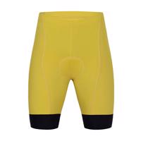 HOLOKOLO Cyklistické kalhoty krátké bez laclu - ELITE - žlutá/černá 2XL