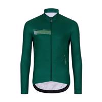 HOLOKOLO Cyklistický dres s dlouhým rukávem zimní - VIBES WINTER - zelená 3XL