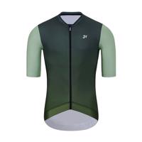 HOLOKOLO Cyklistický dres s krátkým rukávem - INFINITY - zelená S