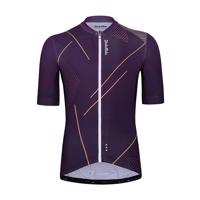 HOLOKOLO Cyklistický dres s krátkým rukávem - SPARKLE - fialová S