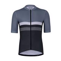 HOLOKOLO Cyklistický dres s krátkým rukávem - SPORTY - šedá M