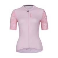 HOLOKOLO Cyklistický dres s krátkým rukávem - TENDER ELITE LADY - růžová S