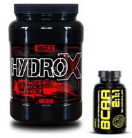 Hydro X + BCAA 2: 1: 1 Zdarma od Best Nutrition 1000 g + 120 kaps. Čokoláda