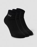 ICANIWILL Ponožky Vysoké 3 ks Black Barva: Černá, Velikost: 42-44