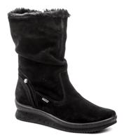 IMAC 257099 černé dámské zimní boty