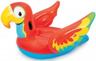 Inflatable peppy parrot červená
