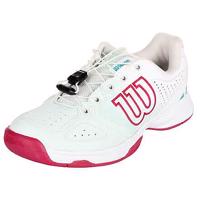 Kaos Junior QL 2021 juniorská tenisová obuv bílá Velikost (obuv): UK 4,5