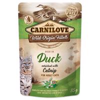 Kapsička CARNILOVE Cat Rich in Duck enriched with Catnip 85 g