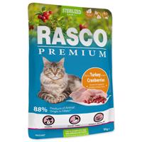 Kapsička RASCO Premium Cat Pouch Sterilized, Turkey, Cranberries 85 g