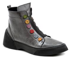 Karyoka 3100 šedé dámské zimní boty