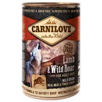 Konzerva CARNILOVE Dog Wild Meat Lamb & Wild Boar 400 g