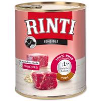 Konzerva RINTI Sensible hovězí + rýže - KARTON (12ks) 800 g