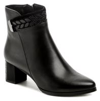 Ladies DA241 černé dámské kotníčkové boty