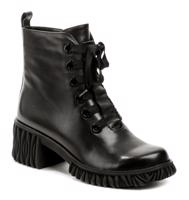 Ladies F1220-017 černé dámské kotníčkové boty