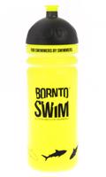 Lahev na pití borntoswim shark water bottle žlutá
