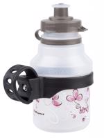 Láhev s otočným držákem POLISPORT - 300 ml, Růžová