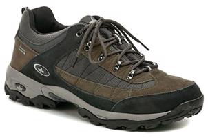 Lico 210071 černo hnědé pánské trekingové boty