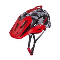 LIMAR Cyklistická přilba - 949DR MTB - černá/šedá/červená