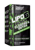 Lipo 6 Black Cleanse &amp; Detox - Nutrex 60 kaps.