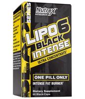 Lipo 6 Black Intense Ultra Concentrate - Nutrex 60 kaps.