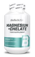 Magnesium + chelát - Biotech USA 60 kaps.