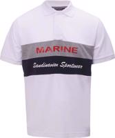 Marine - pánské polo tričko - White