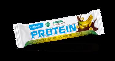 Max Sport Protein Bar Banán v čokoláde 50 g