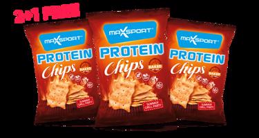 Max Sport Protein Chipsy Summer Grill Party MultiPack 2+1 Zdarma 45 g