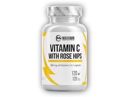 Maxxwin Vitamin C 1000 with rose hips 120 kapslí