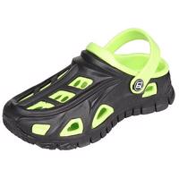 Miami dětské pantofle černá-zelená Velikost (obuv): 30