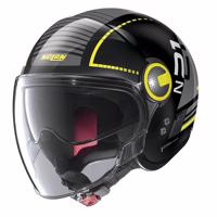 Moto helma Nolan N21 Visor Runabout Barva Metal Black-Yellow, Velikost M (57-58)