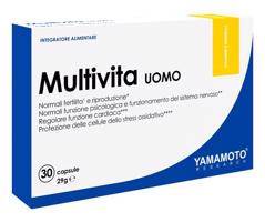 Multivita Uomo (sestavený speciálně pro potřeby mužů) - Yamamoto 30 kaps.