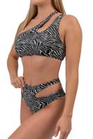 NEBBIA Rio De Janeiro Bikini Spodní Díl 748 Zebra Barva: Černá, Velikost: M