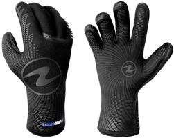 Neoprenové rukavice aqualung dry gloves liquid seams 3mm black s