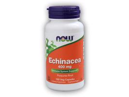 NOW Foods Echinacea (Třapatka) 400mg 100 rostlinných kapslí