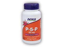 NOW Foods Vitamin B6 P-5-P 50mg aktivní forma 90cps