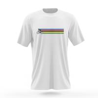 NU. BY HOLOKOLO Cyklistické triko s krátkým rukávem - A GAME - bílá/vícebarevná S