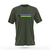 NU. BY HOLOKOLO Cyklistické triko s krátkým rukávem - A GAME - vícebarevná/zelená