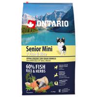 ONTARIO Senior Mini Fish & Rice 6.5 kg