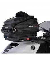 Oxford Tankbag na motocykl Q15R QR, (černý, s rychloupínacím systémem na víčka nádrže, objem 15 l)