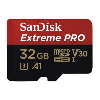 Paměťová karta Sandisk Extreme Pro microSDHC 32 GB  100 MB/s A1 Class 10 UHS-I V30, adaptér