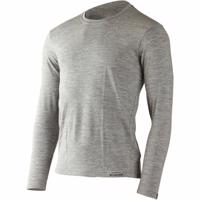 Pánské merino triko Lasting LOGAN-8484 šedá