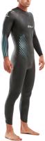 Pánský plavecký neopren 2xu p:1 propel wetsuit black/blue ombre ms