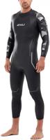 Pánský plavecký neopren 2xu p:2 propel wetsuit black/textural geo l